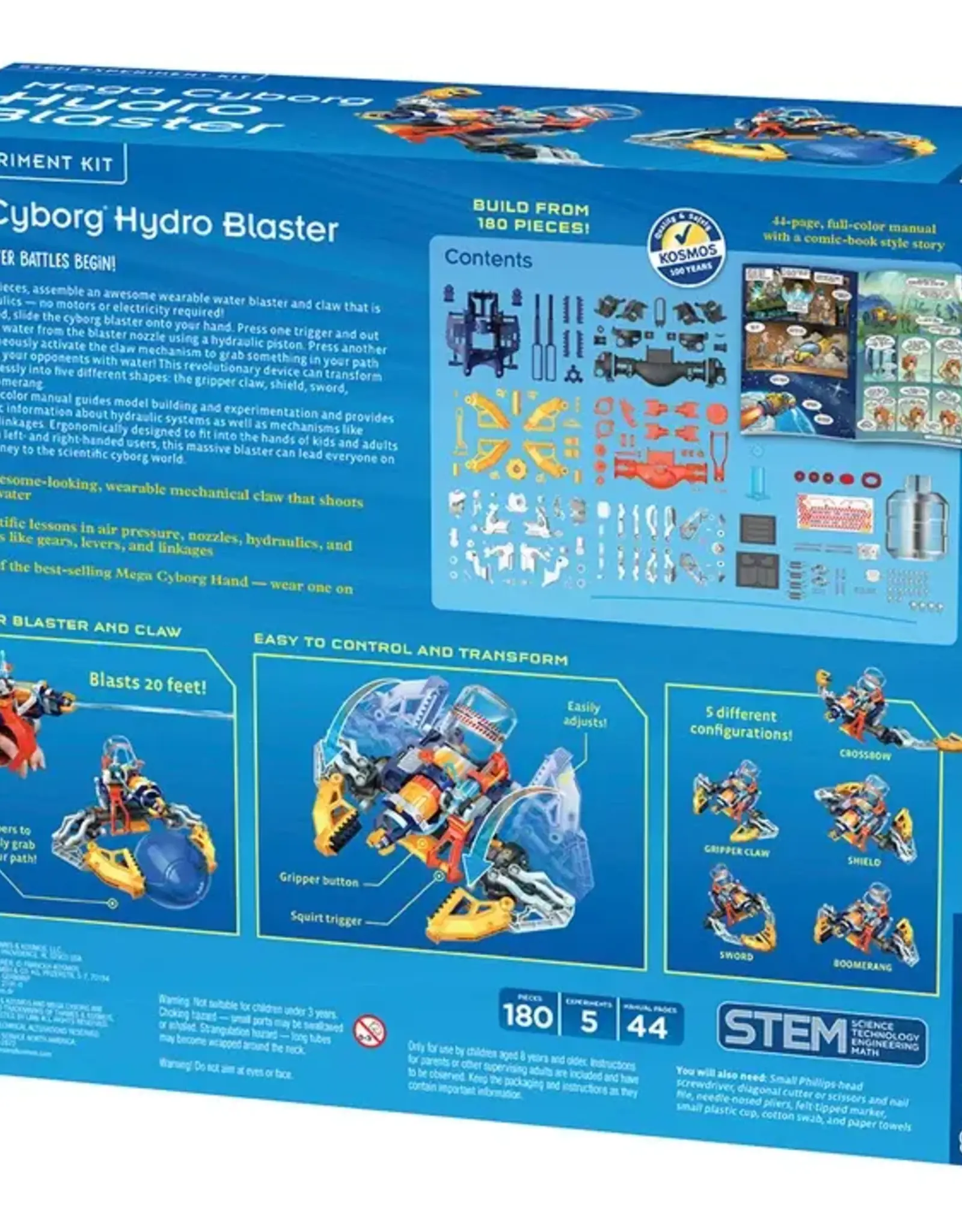 Thames & Kosmos Mega Cyborg Hydro Blaster