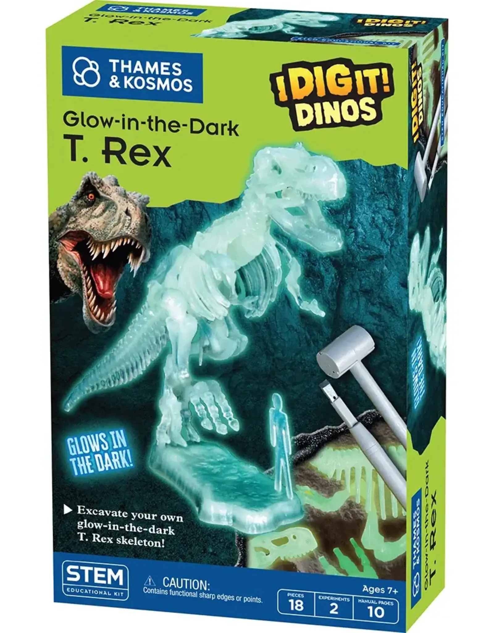 Thames & Kosmos I Dig It! Dinos: Glow In The Dark T.Rex