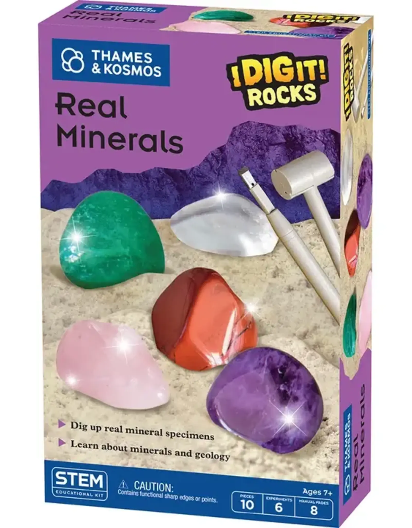Thames & Kosmos I Dig It! Real Minerals Excavation