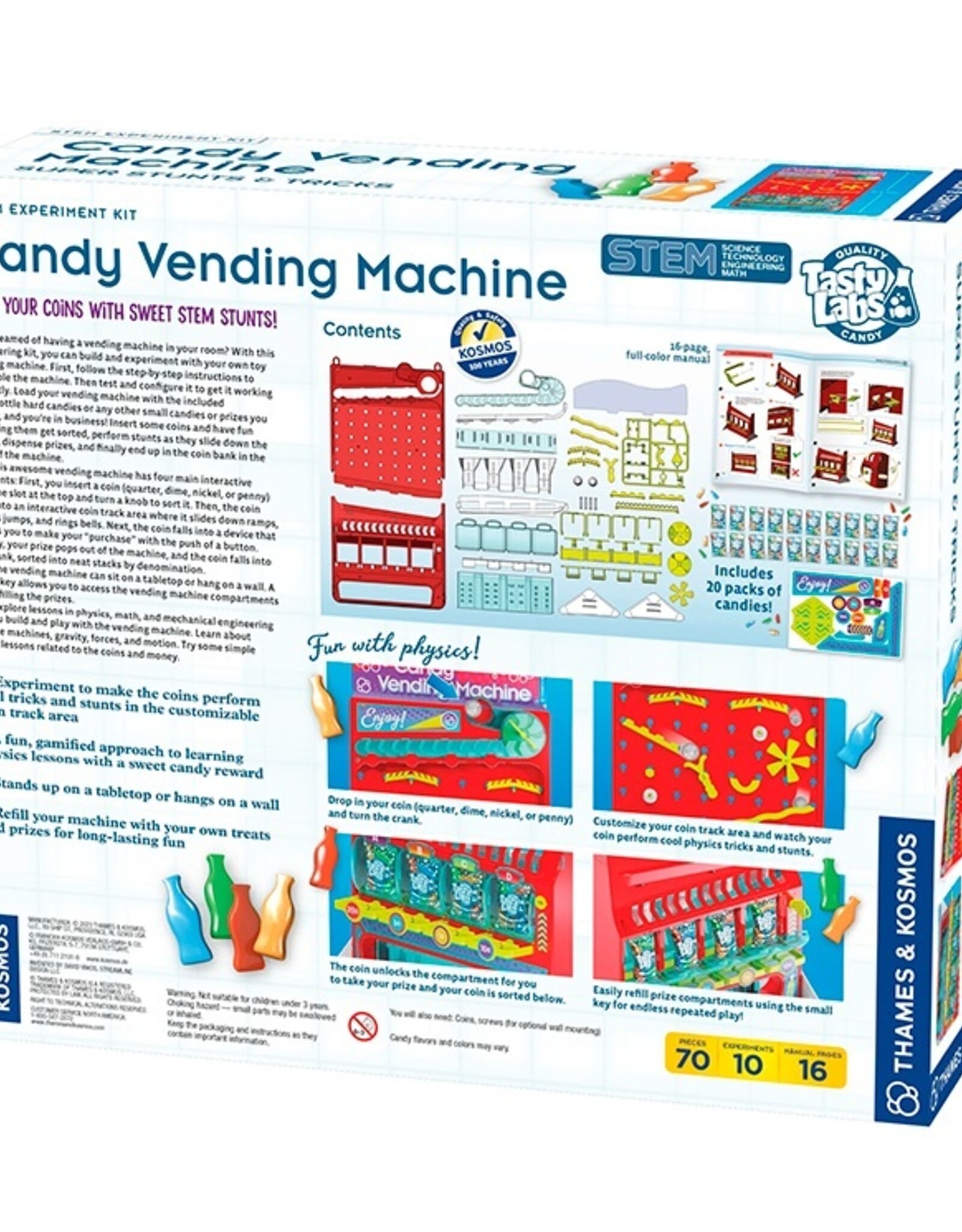 Thames & Kosmos Candy Vending Machine - Super Stunts and Tricks