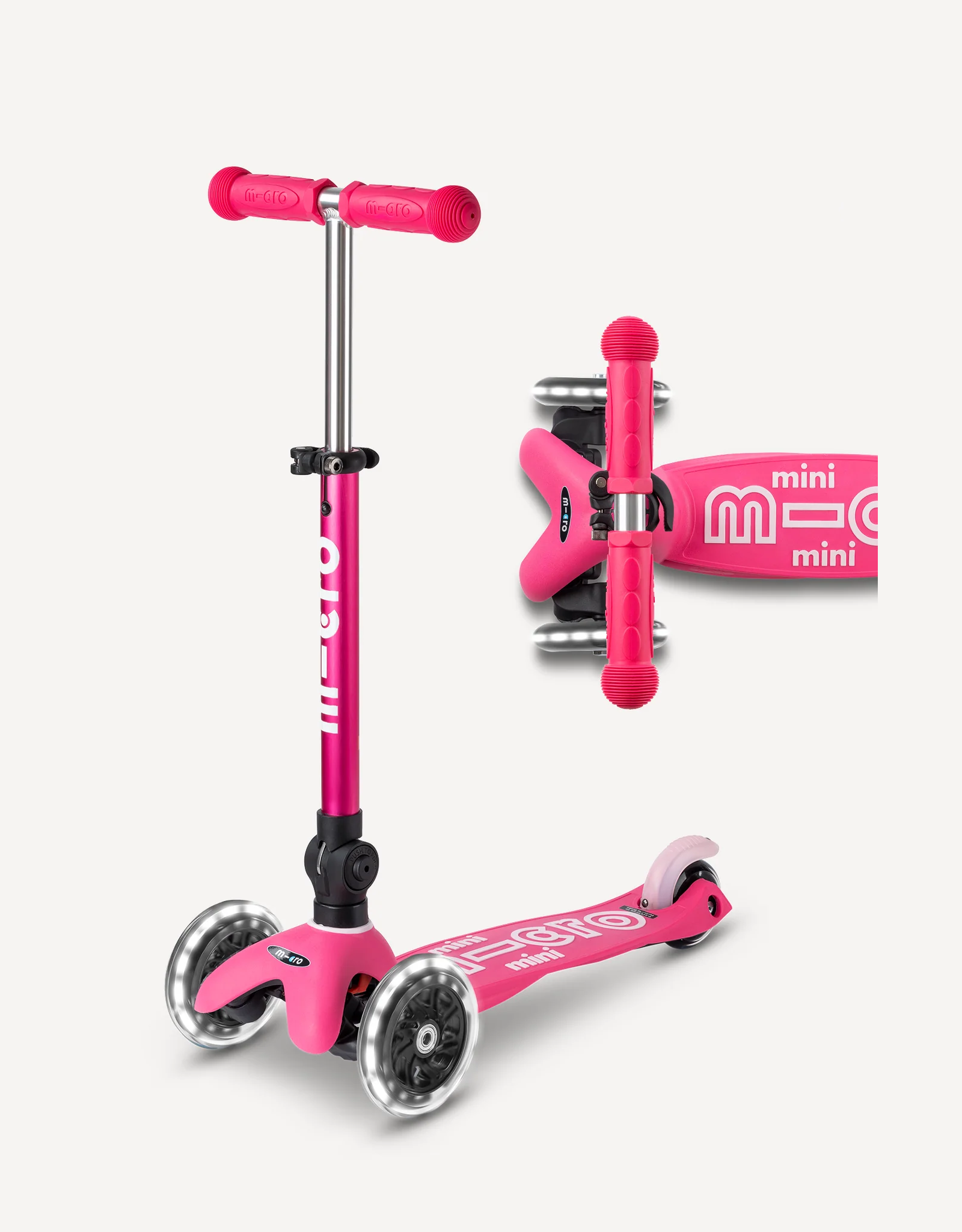 Micro Micro Mini Deluxe Foldable LED: Pink