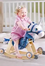 Hape Rock & Glide Unicorn Ride-on