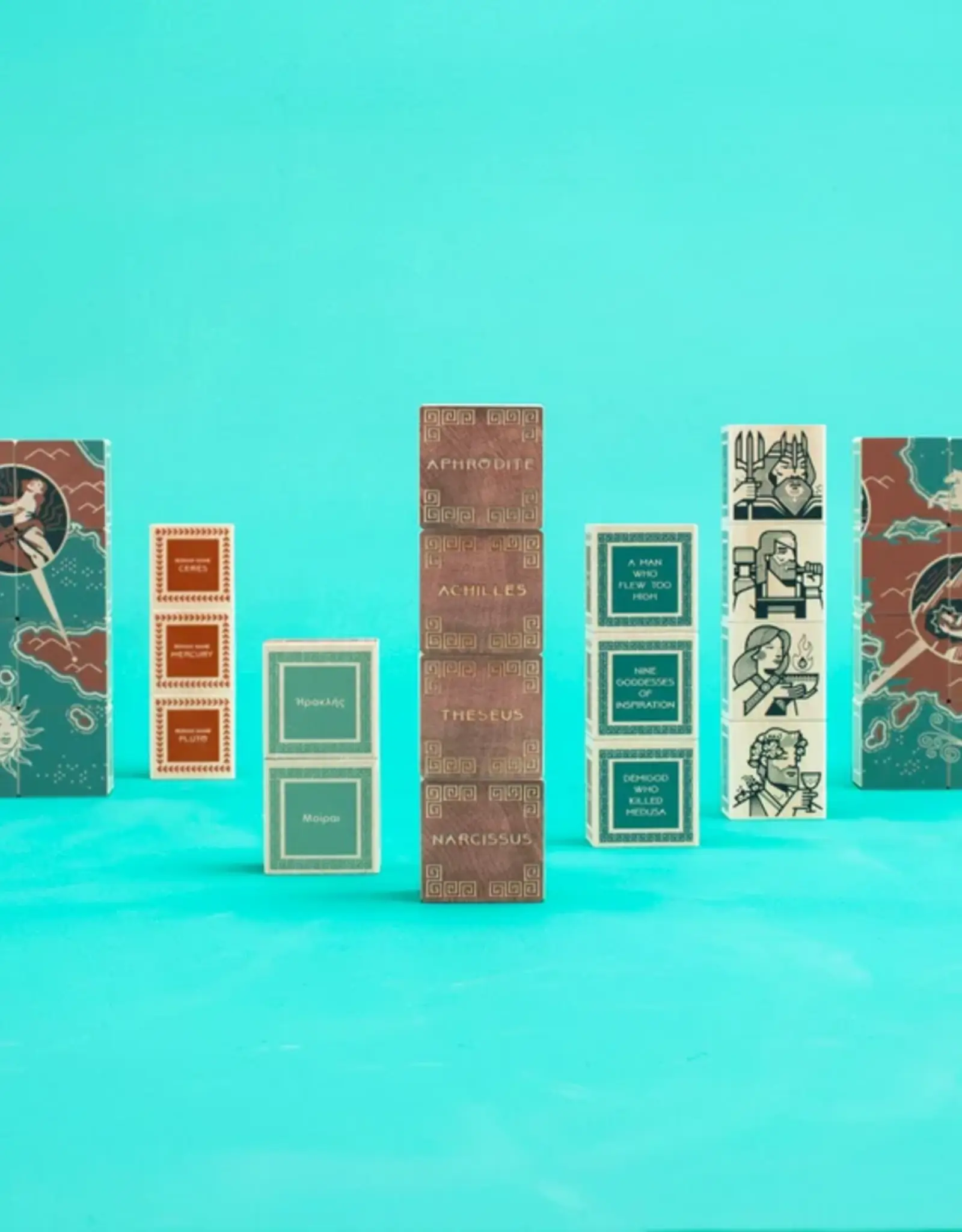 Uncle Goose Greek Mythology Blocks
