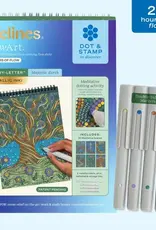 Lifelines FlowArt Dot-By-Letter Metallic: Majestic Earth