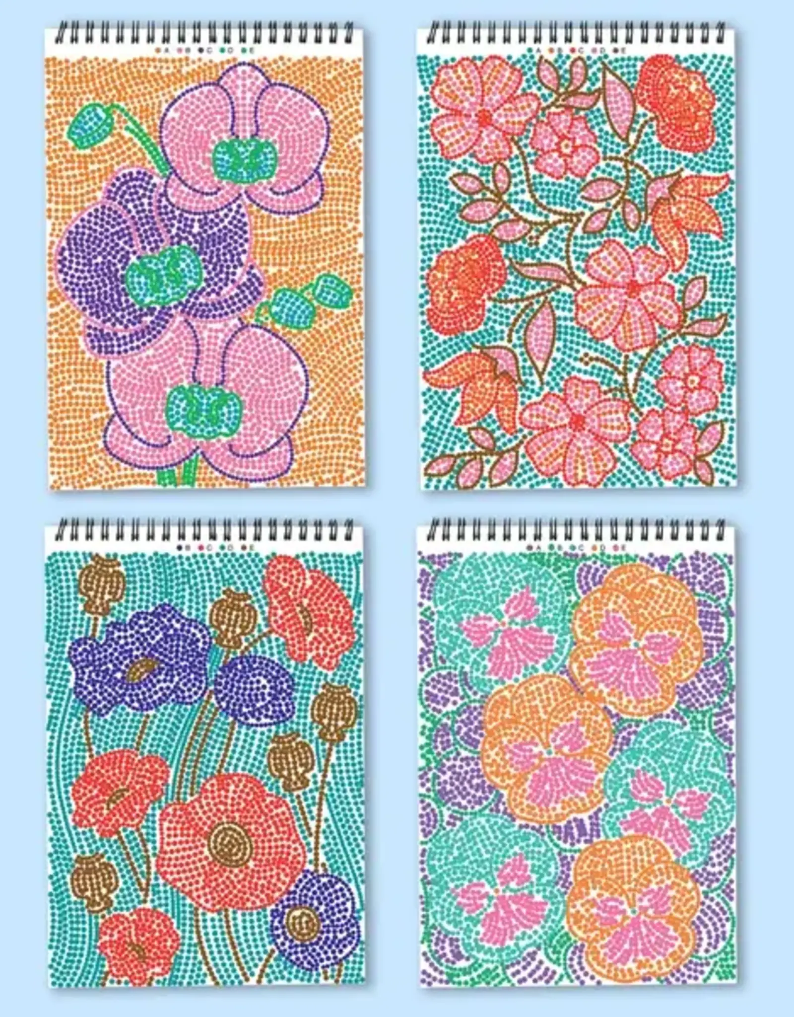 Lifelines FlowArt® Dot-By-Letter:  Botanicals
