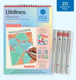Lifelines FlowArt® Dot-By-Letter:  Botanicals