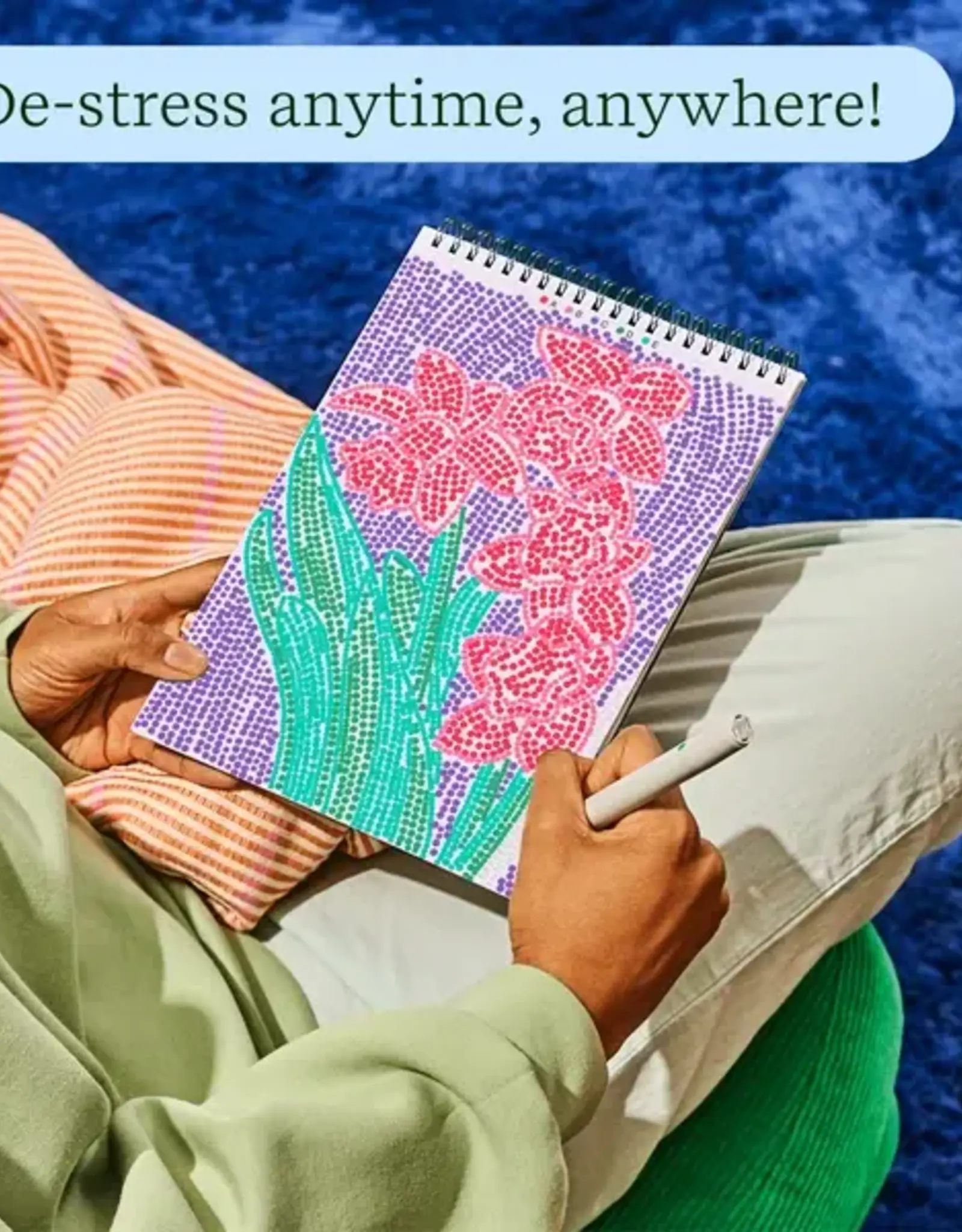Lifelines FlowArt® Dot-By-Letter:  Botanicals