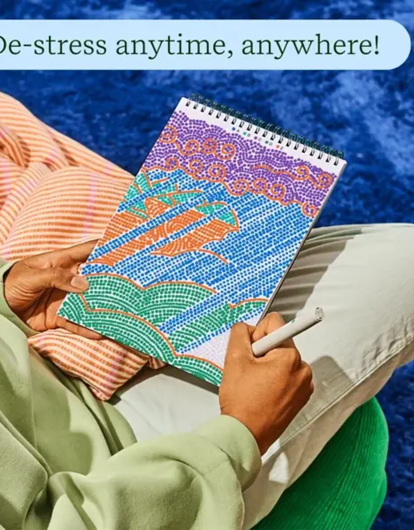 Lifelines FlowArt® Dot-By-Letter:  Landscapes