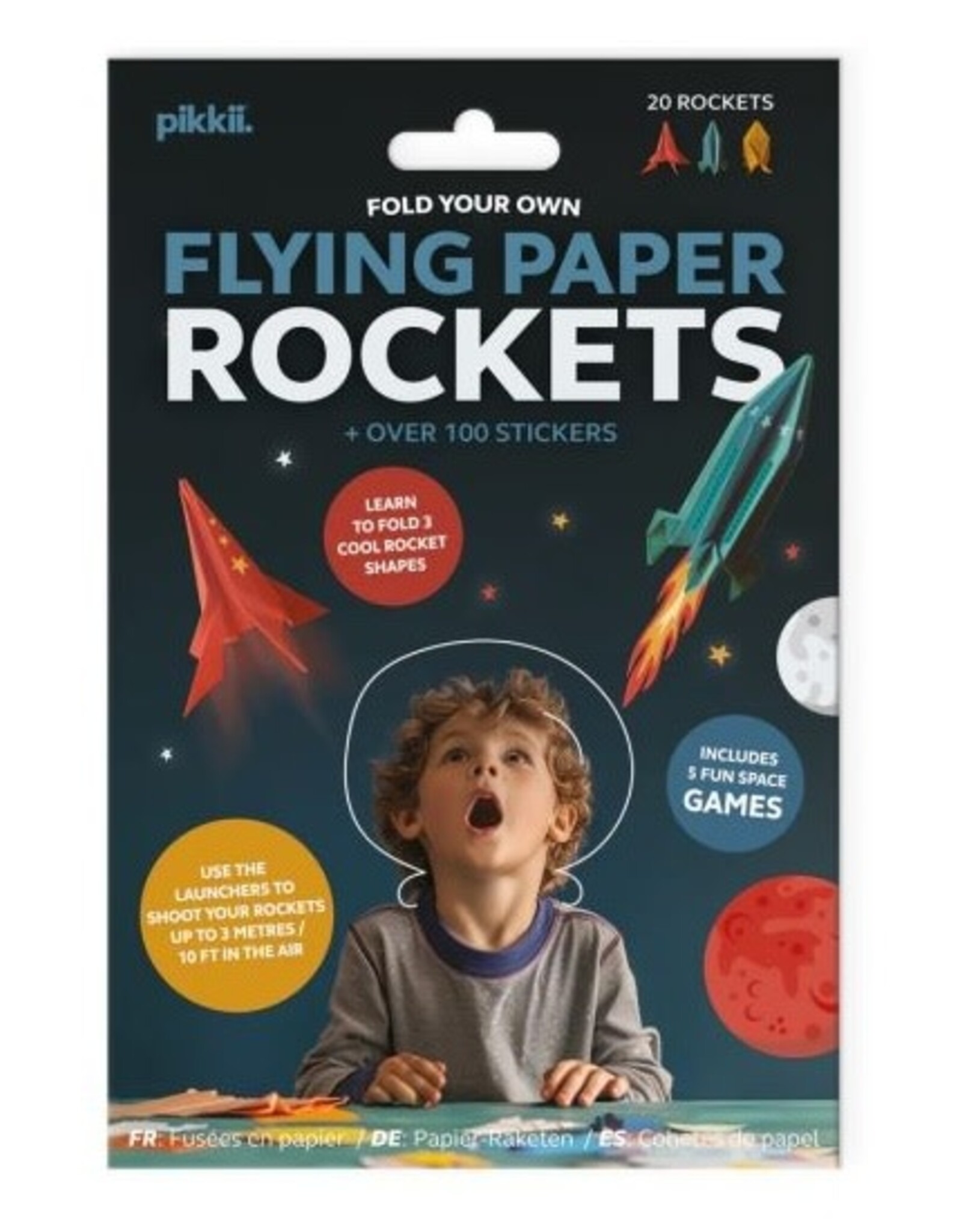 Pikkii Flying Paper Rockets