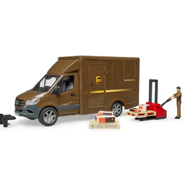 Bruder MB Sprinter UPS w/ Driver and Accessories