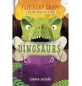 Abrams Flip Flap Snap! Dinosaurs
