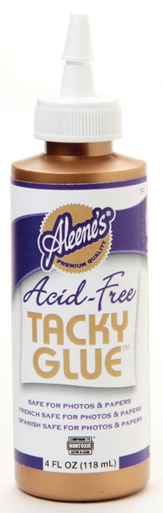 Acid-Free Tacky Glue 4 oz - Aleene's – Imagina Scrapbook