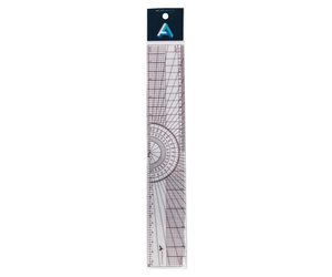 Art Alternatives Metric Graph Ruler, 1 x 12