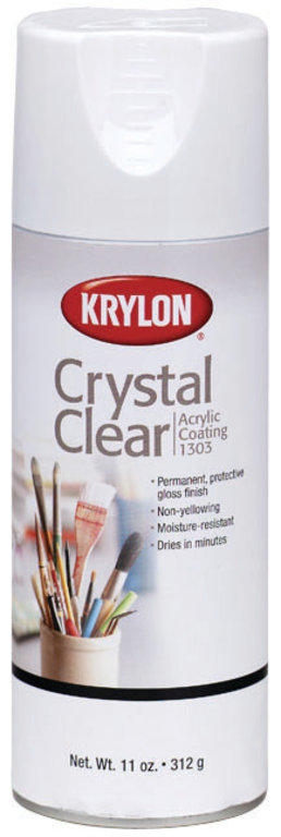 Krylon Krylon Crystal Clear Acrylic Coating 11 oz