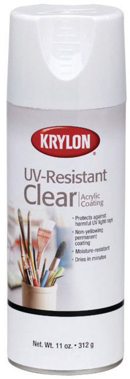 Krylon Spray UV-Resistant Clear Gloss 11 oz.