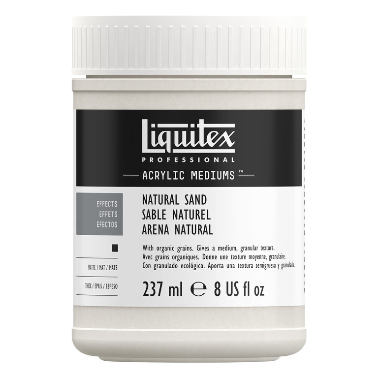 Liquitex Liquitex Natural Sand Acrylic Texture Gel 8 oz