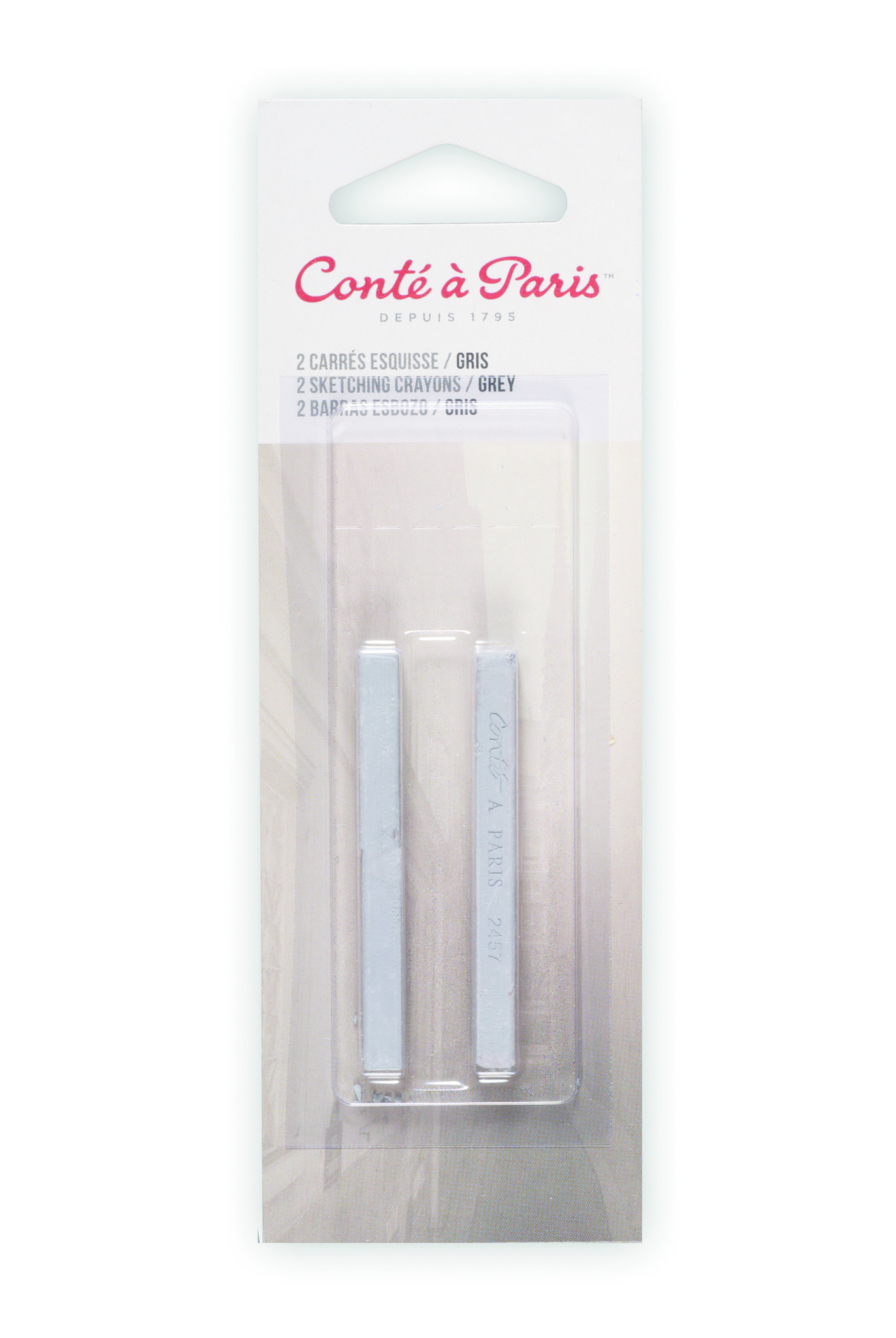Conte Crayon 2-Pack (Traditional): White 2B - Wet Paint Artists' Materials  and Framing