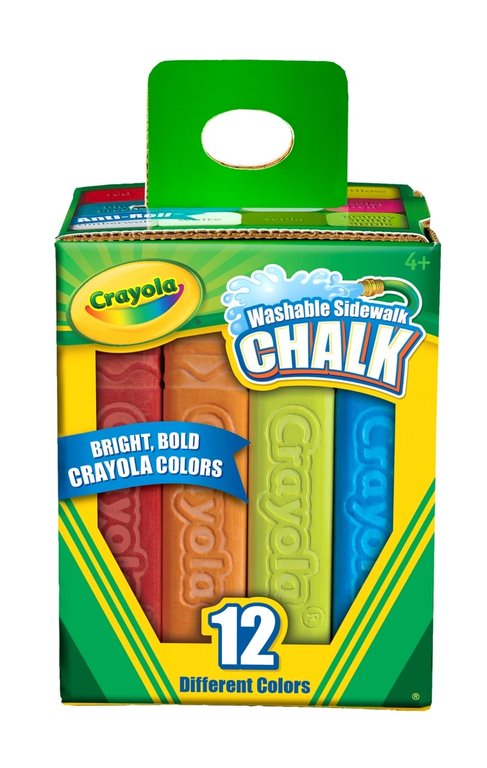 Crayola Crayola Sidewalk Chalk 12 Pack