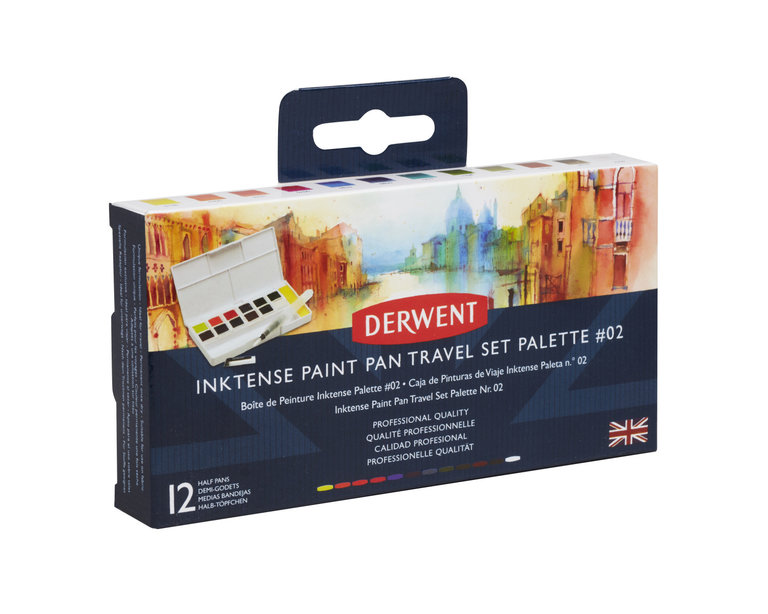 Derwent Derwent Inktense Paint Pan Palette #02