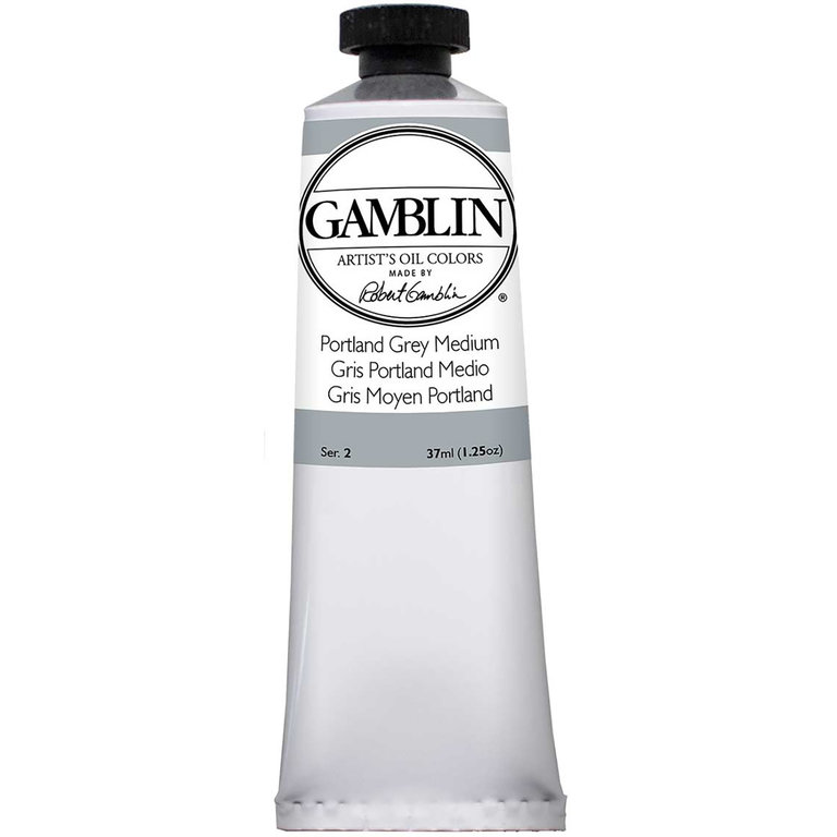 Gamblin Gamblin Artist Grade Oil Color Portland Grey Medium 37 ml
