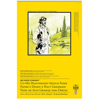Bee Paper Como Sketch Pad 86 lb 24"X36" 30 Sheets Bee Paper Como Sketch Pad 86 lb 24"X36" 30 Sheets