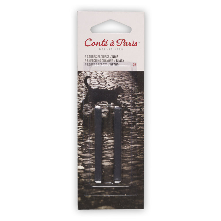 Conte Conte Crayon Pack Black 2B