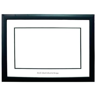 RISD RISD Stepped Edge Diploma Frame Black 21.5" x 15"