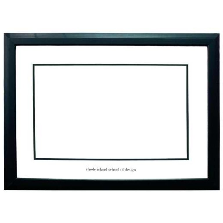 Continental Molding RISD Stepped Edge Diploma Frame Black 21.5" x 15"