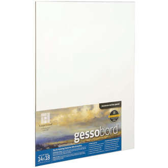 Ampersand Gessobord Uncradled 1/8" Profile 14" x 18"