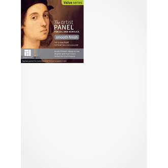 Ampersand Artist Panel Primed Smooth Uncradled 1/8" Profile 12" x 16"