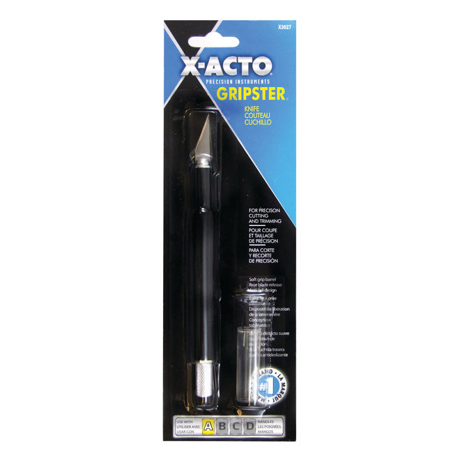 X-ACTO X3000 Precision Knife with Comfort Rubberized Grip and #11 Blade  (X3730)