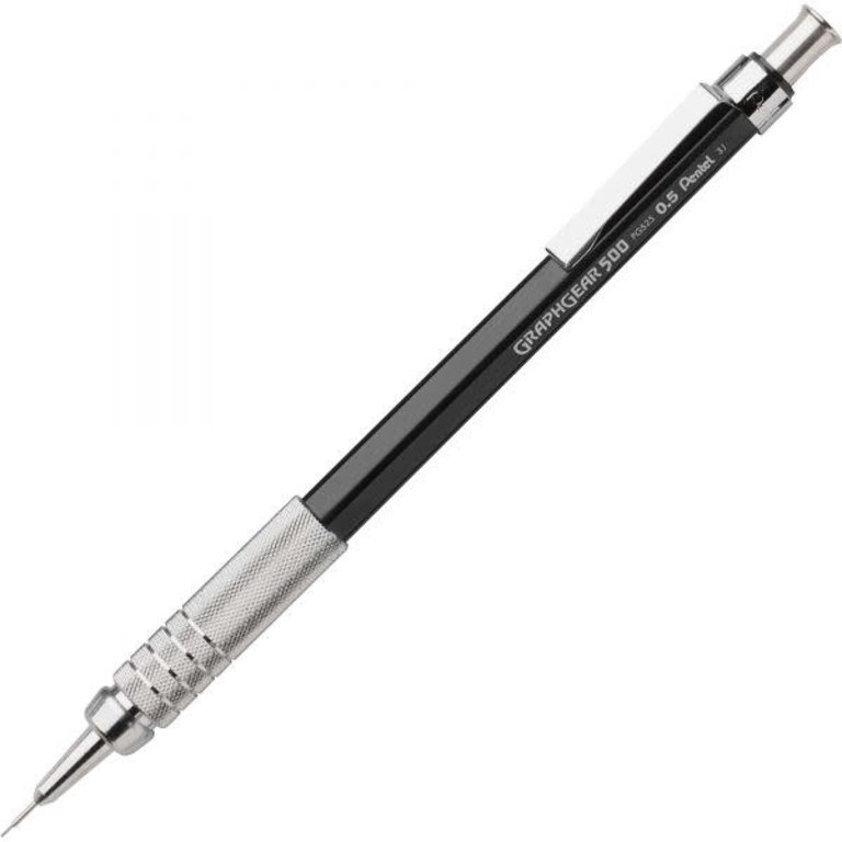 Pentel Pentel GraphGear 500 Drafting Pencil Black .5 mm