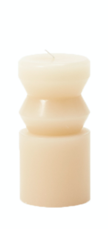 James and Chelsea Minola Areaware Minola Candle Totem Sand