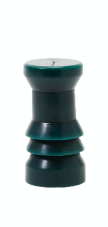 James and Chelsea Minola Areaware Minola Candle Totem Forest Green