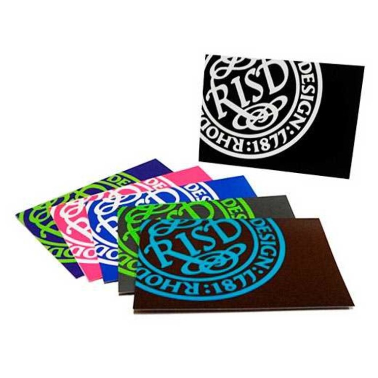 DES Printing Blank RISD Seal Notecard Single