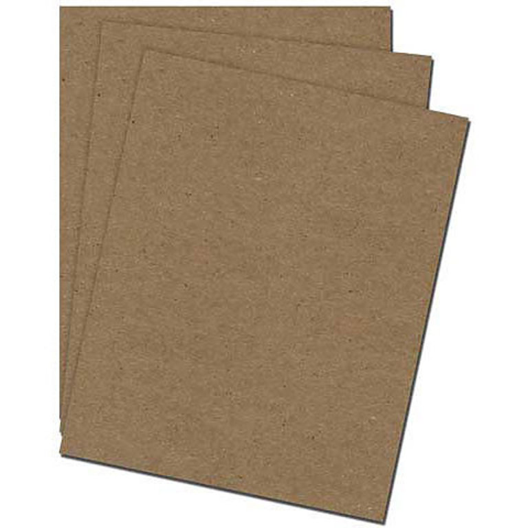 School Smart Multi-Purpose Chipboard, 26 x 38 Inches, Gray, 32 Pt, Pack of  10