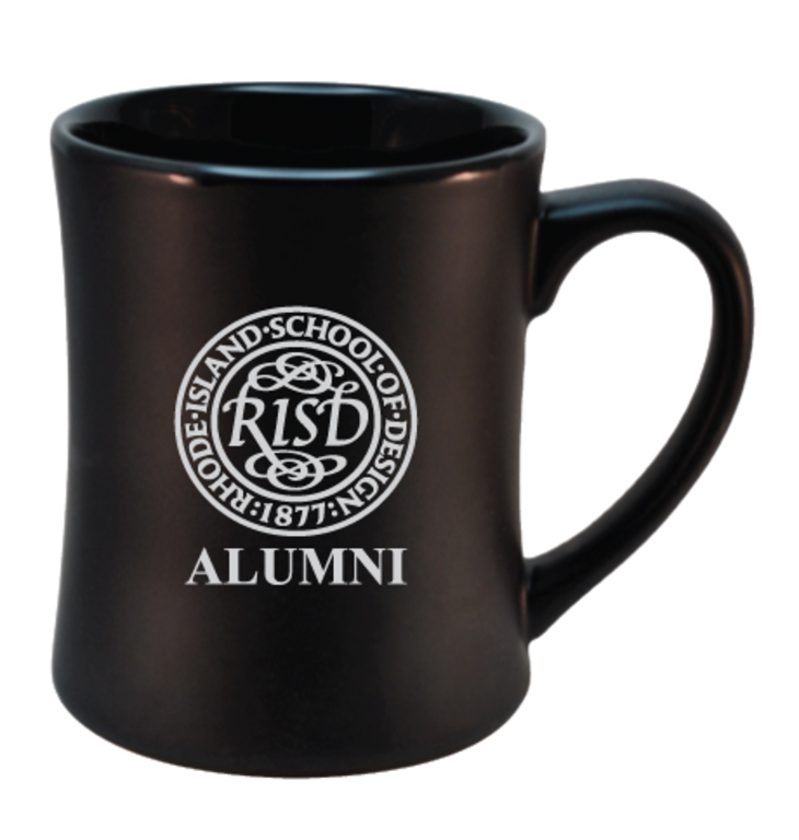 RISD RISD Seal Etched Ceramic Alumni Mug 16 oz