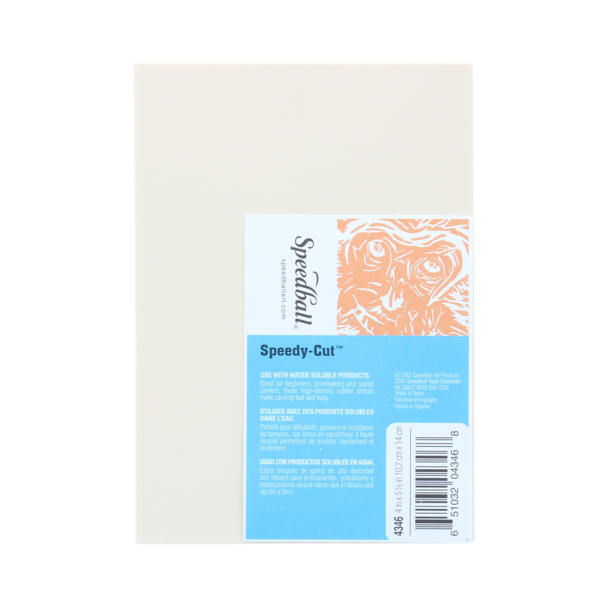 Speedball Speedy-Cut Easy Block-3/"X4.5/"