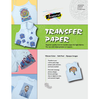 Jacquard Transfer Paper for Light Fabric 8.5" x 11" 3-Pack