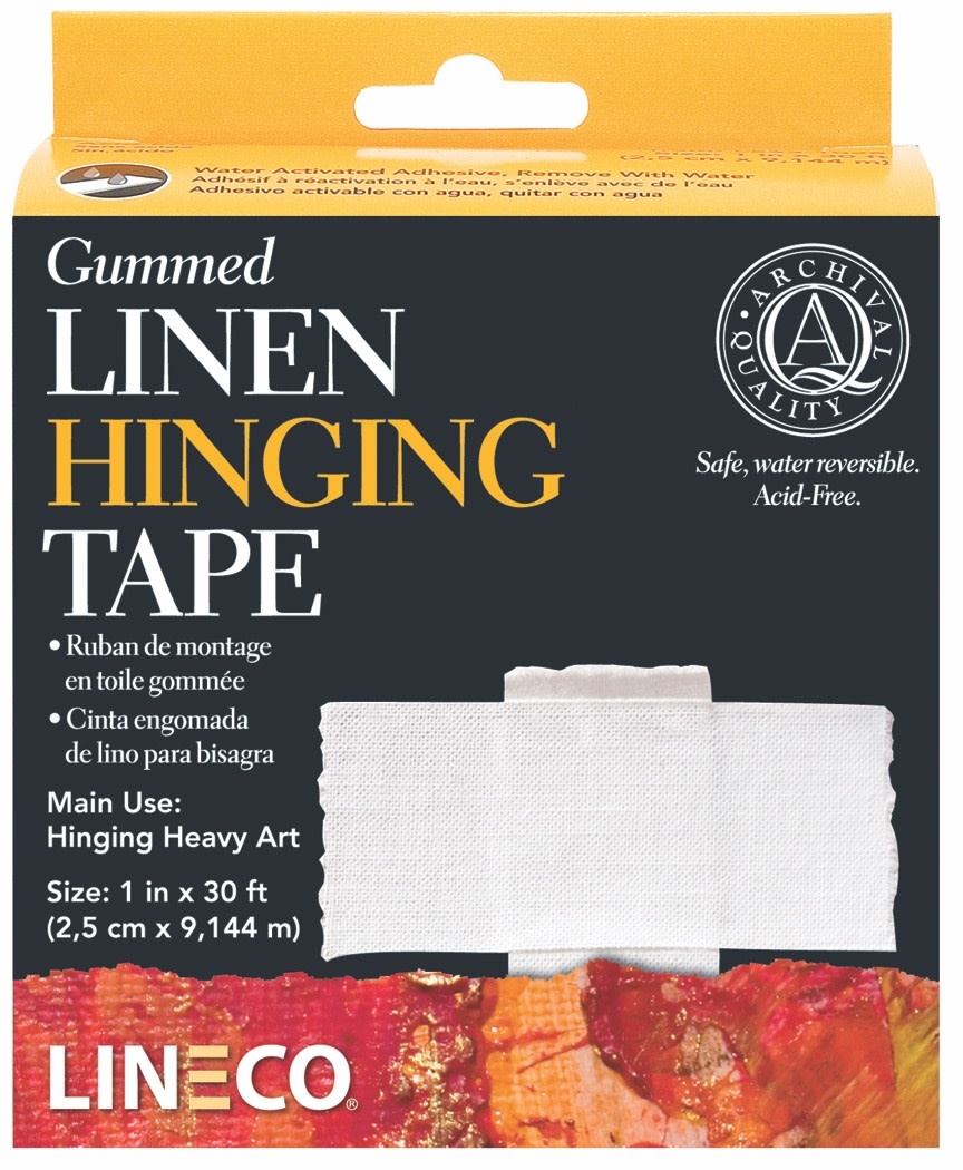 Lineco Self-Adhesive Linen Hinging Tape