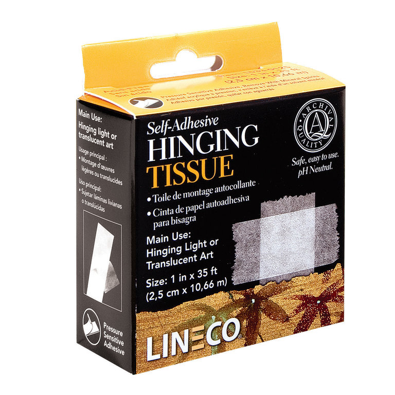Lineco Lineco Mounting Hinging Tissue 1" x 35' Roll
