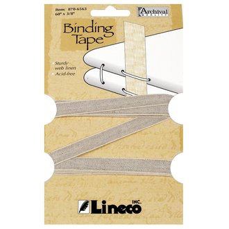Lineco Binding Tape 3/8" x 60" Roll Lineco Binding Tape 3/8" x 60" Roll