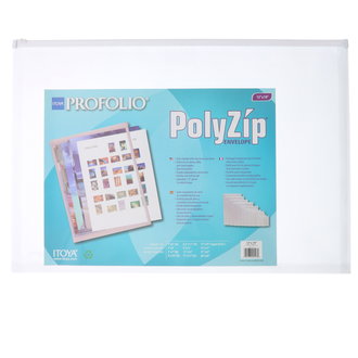 Itoya Art ProFolio PolyZip Envelope 13" x 19"