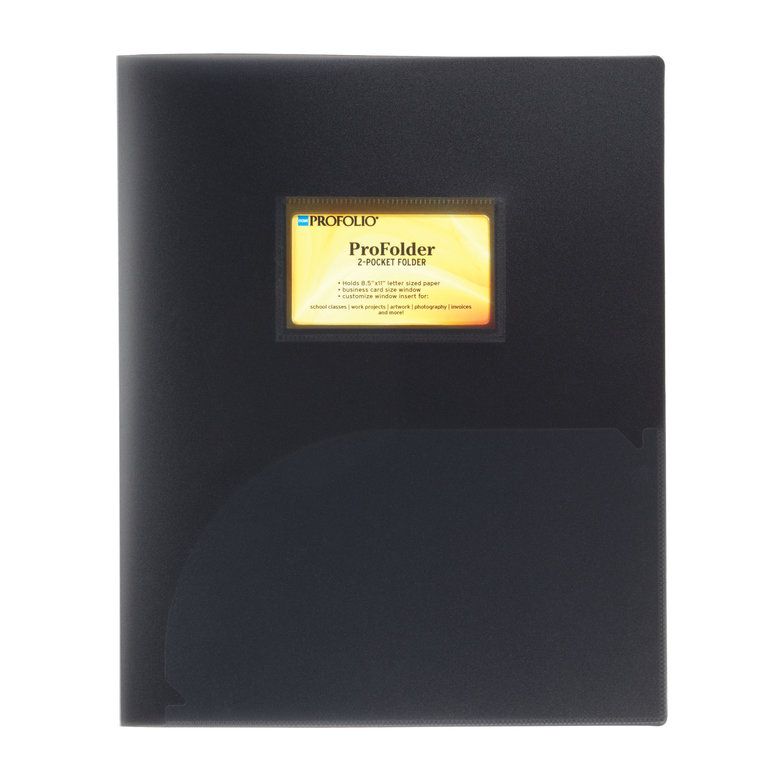 Itoya Itoya ProFolder 2-Pocket Folder Smoke