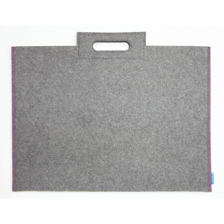Itoya Itoya Profolio Midtown Bag Gray/Purple 17" x 23"