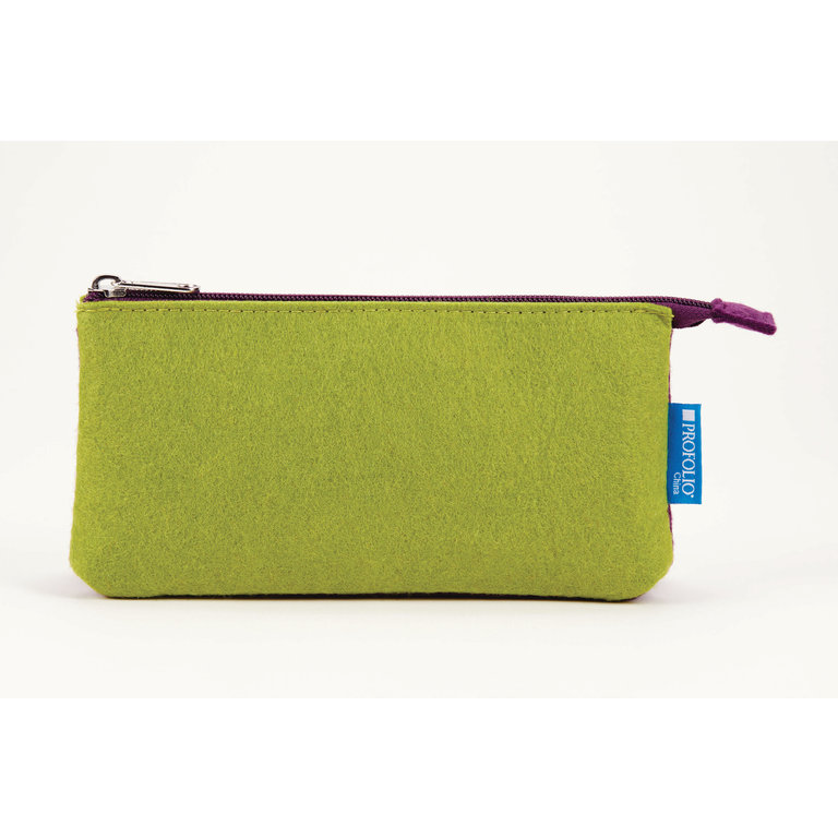 Itoya Itoya ProFolio Midtown Pouch Green/Purple 4" x 7"