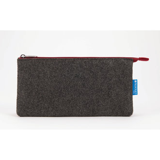 Itoya ProFolio Midtown Pouch Charcoal/Maroon 5" x 9" Itoya ProFolio Midtown Pouch Charcoal/Maroon 5" x 9"