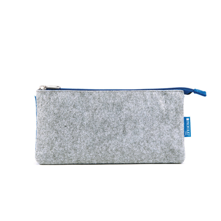 Itoya Itoya ProFolio Midtown Pouch Gray/Blue 5" x 9"