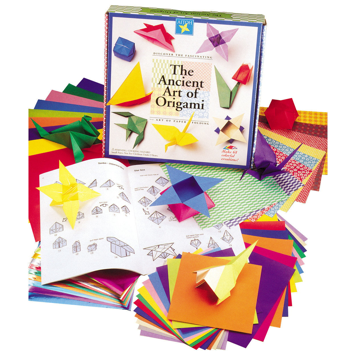 Aitoh Origami Paper Nook Book Kit