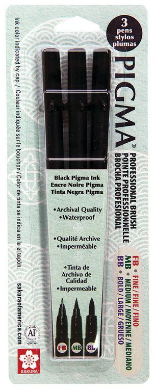 Sakura Sakura Pigma Professional Brush Pen Set